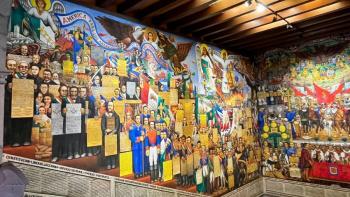 As&iacute; es el deslumbrante mural de Tlaxcala Capital que el mundo debe conocer