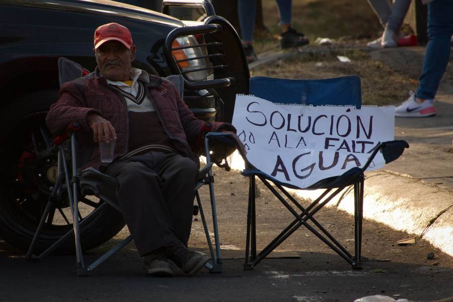 Protestan por falta de agua en Ecatepec