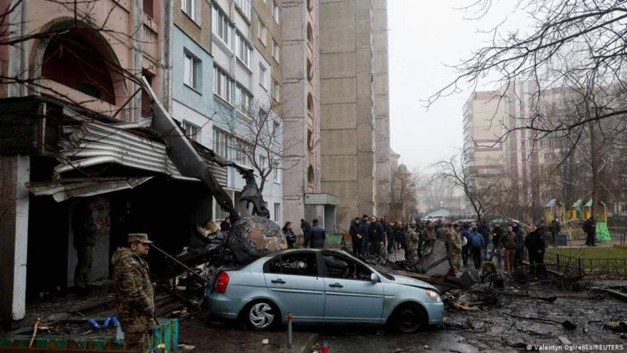 En accidente aéreo murió Ministro del Interior Ucraniano