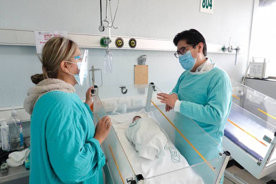 Con siete días de nacido, André Paolo recibe en el IMSS compleja cirugía de corazón