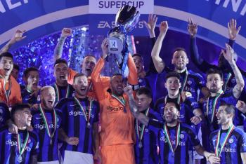 Inter aplasta al Milan y se queda con la Supercopa de Italia