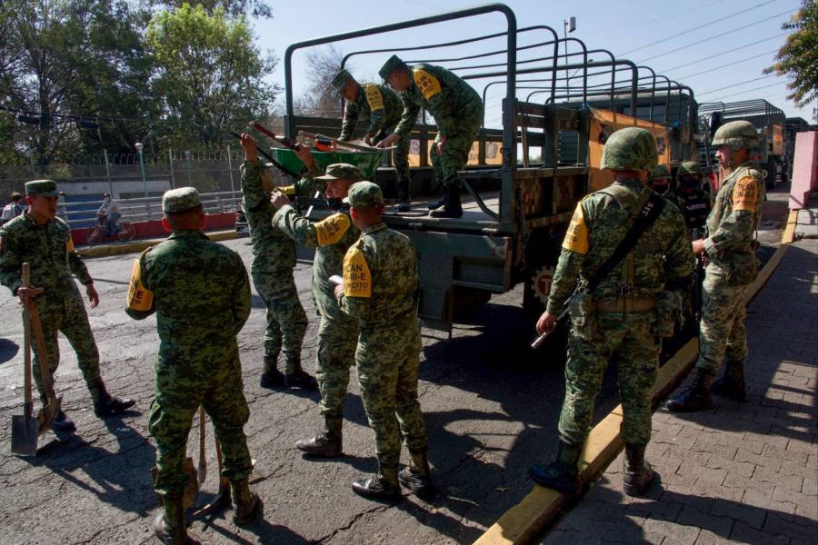 SEDENA ubicó y destruyó campamento que al parecer pertenecía a “Los Chapitos”