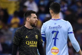 Messi y Ronaldo se reencuentran con goles y espect&aacute;culo en Riad