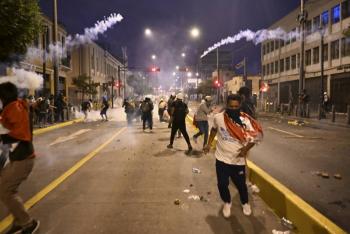 Per&uacute;: Un muerto, el saldo de las manifestaciones en contra de Dina Boluarte