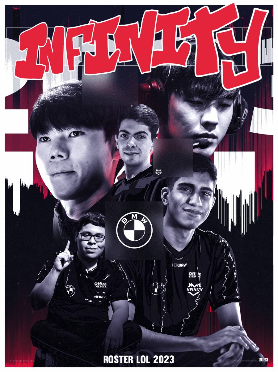 BMW Esports: Club INFINITY presenta a su equipo de League of Legends (LoL) 2023.