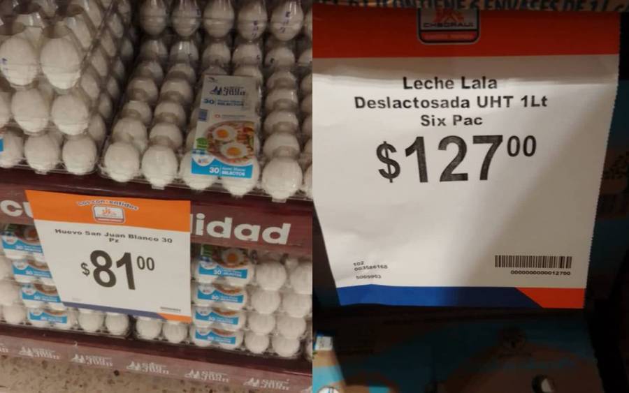 En Ciudad Juárez los huevos por las nubes