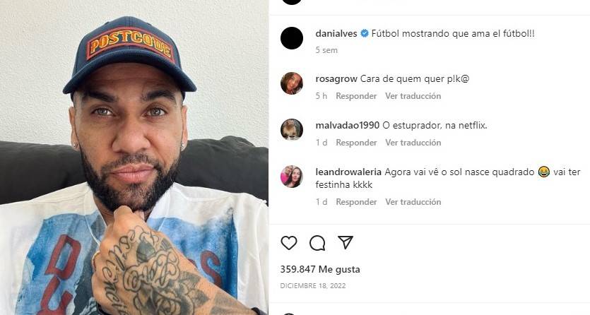 Dani Alves ha cambiado declaración 3 veces en caso del que se le acusa, aseguran testigos