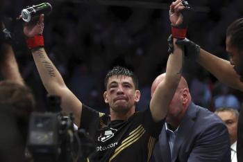 As&iacute; fue el poderoso nocaut que le dio victoria a Brandon Moreno en UFC