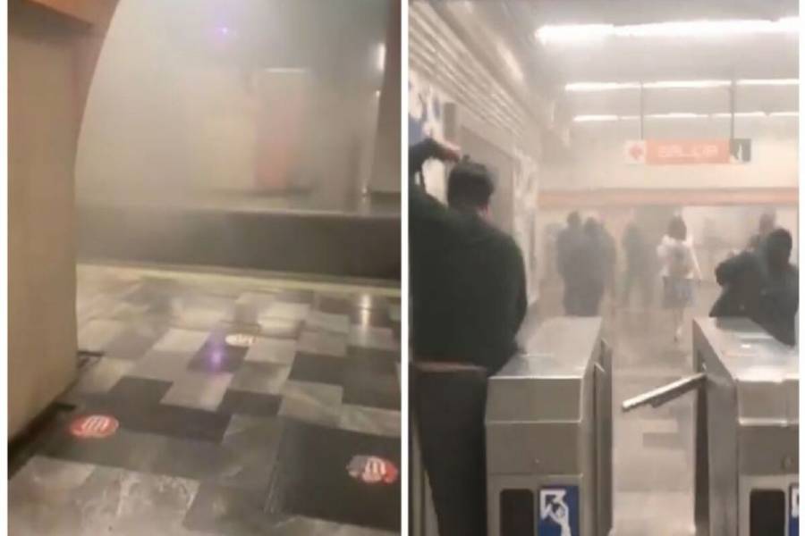 Conato de incendio en Línea 7 del Metro; se reposrtan 20 intoxicados