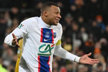 Con cinco goles de Mbapp&eacute;, PSG golea 7-0 al Pays de Cassel en la 'Coupe'