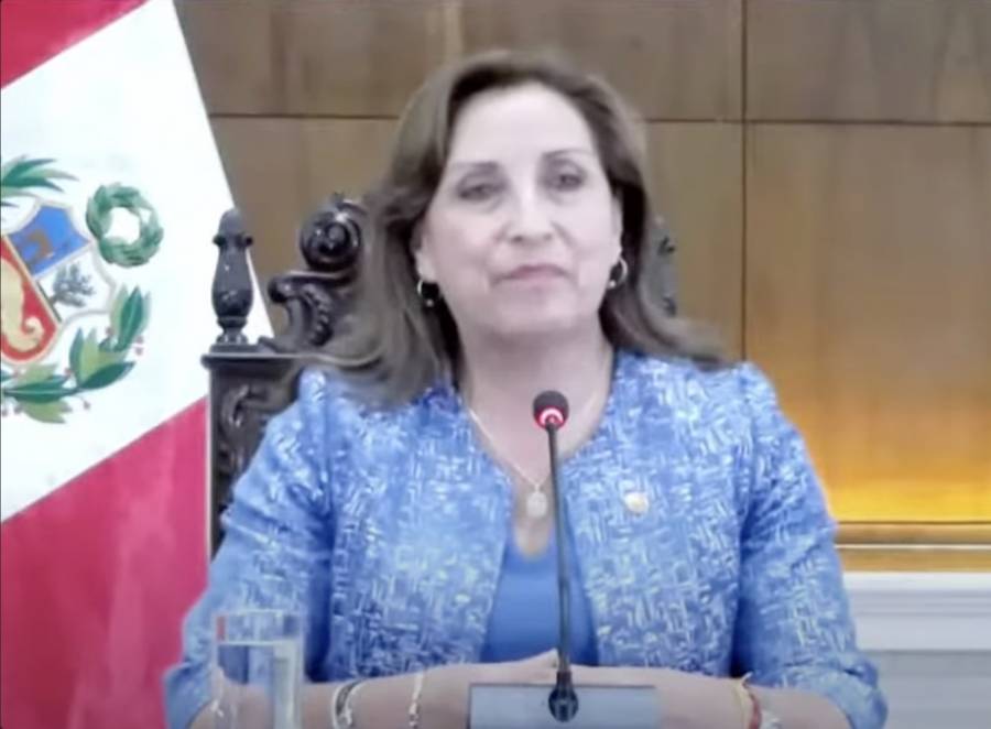 Presidenta de Perú pide ante OEA apoyo a elecciones, 