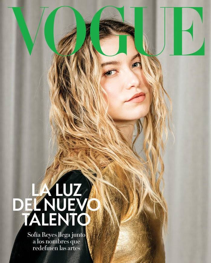 Sofía Reyes sigue sumando éxitos, ahora engalana la portada de Vogue