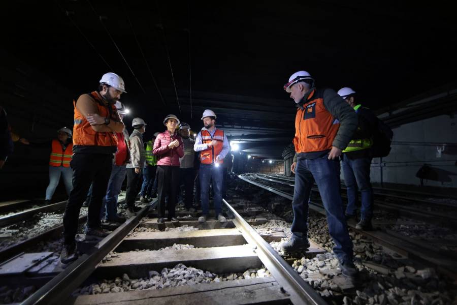 Casi lista la remodelación de la Línea 1 del Metro de la Ciudad de México