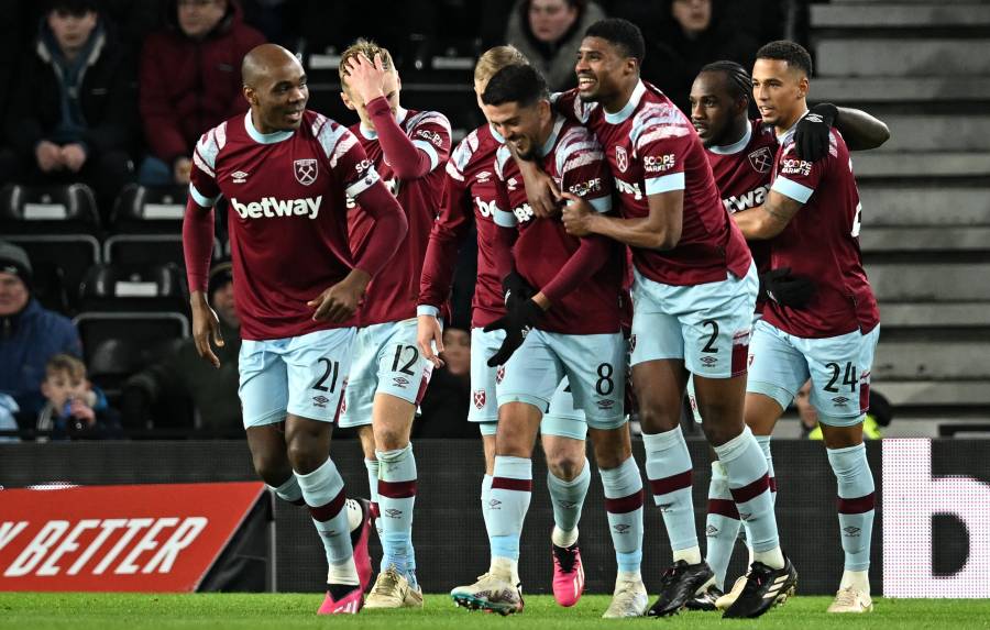 West Ham elimina al Derby y se cita con Manchester United en FA Cup