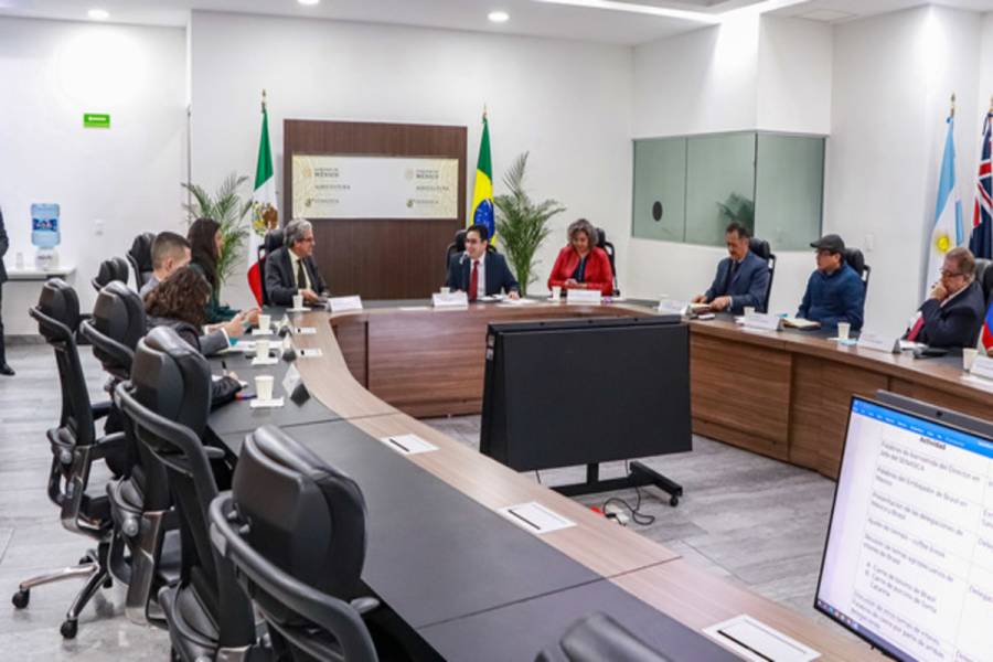 México y Brasil agilizan comercio agroalimentario bilateral a favor de productores y consumidores