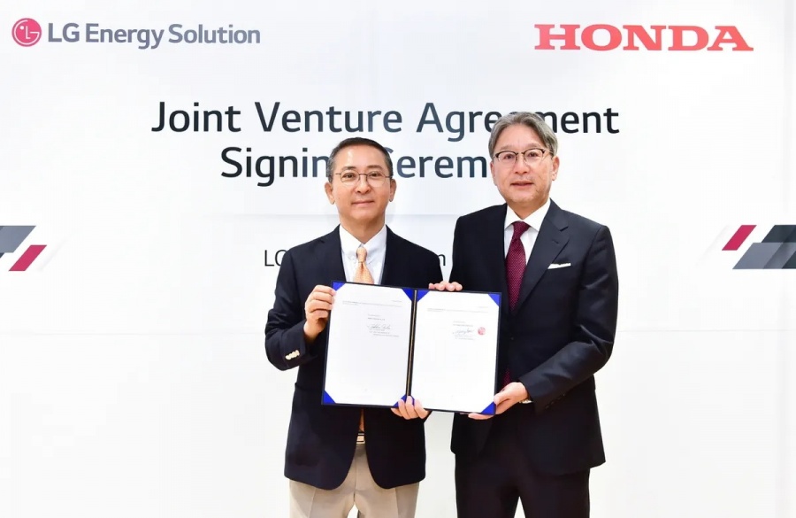 LG Energy Solution y Honda establecen empresa conjunta de producción de baterías