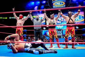Los Infernales contin&uacute;an como campeones del CMLL