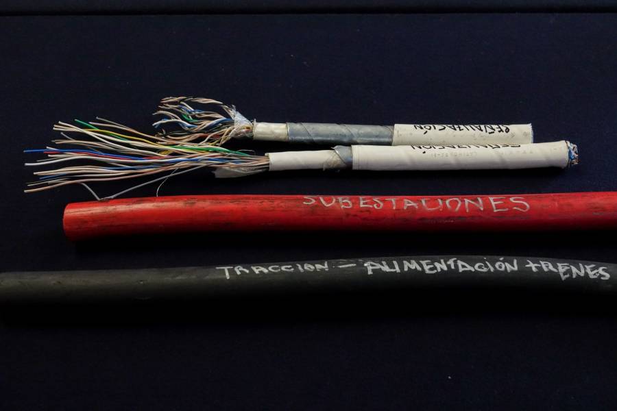 Alistan grupo de alto nivel para investigar robo de cable en el Metro