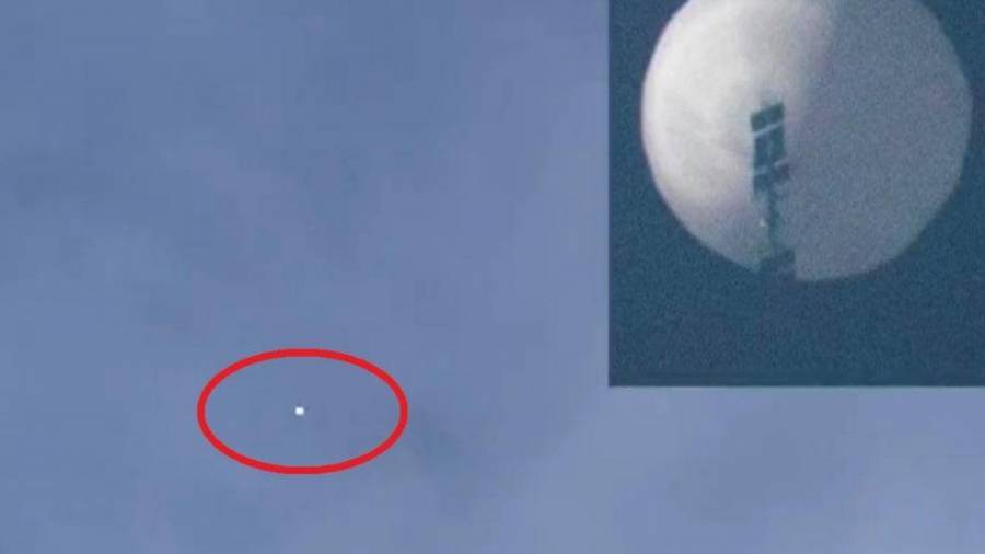 Señala Biden que se ocuparán del globo chino visto en territorio estadounidense