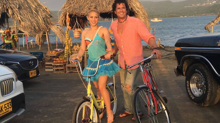 En su cumpleaños Shakira rompió en llanto tras el emotivo regalo de Carlos Vives