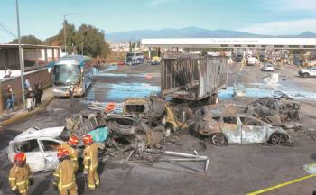 M&eacute;xico- Puebla: En accidente investigan posible falla en frenos