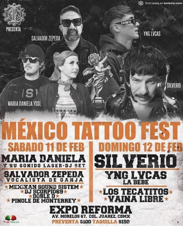 MÉXICO TATTOO FEST LLEGA EN SU PRIMERA EDICIÓN A EXPO REFORMA EN FEBRERO