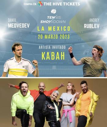 TENNIS SHOWDOWN PRESENTA EL DUELO ENTRE ANDREI RUBLEV Y DANIIL MEDVEDEV