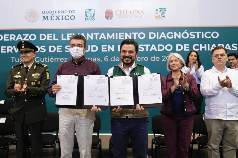 Dan banderazo del levantamiento diagnóstico de los Servicios de Salud en Chiapas