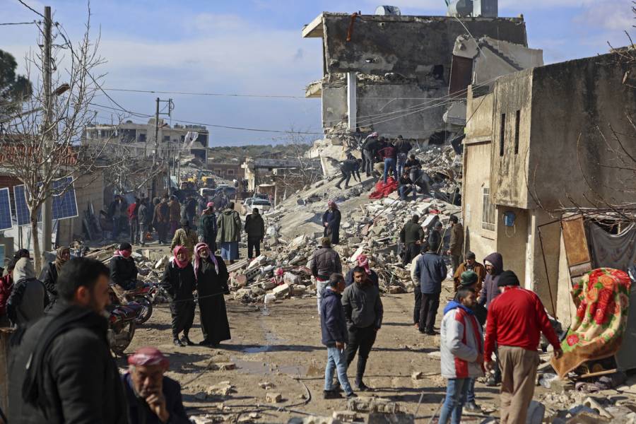 Más de 5,000 muertos por terremoto en Turquía y Siria