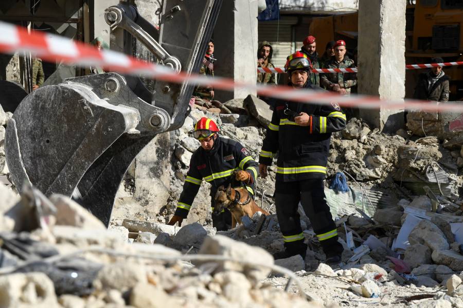 Nuevos rescates en Turquía y Siria tras el sismo, que deja 11,200 muertos