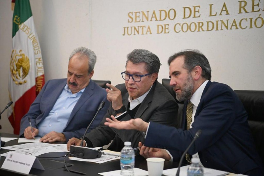 Se reúnen consejeros de INE y la Jucopo para debatir sobre reforma electoral