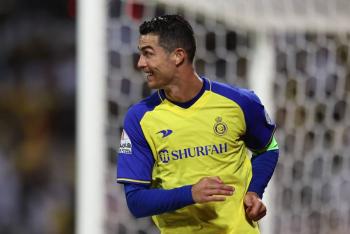 Cristiano Ronaldo marca su primer p&oacute;ker con el Al Nassr
