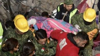 Adiyaman: Rescatistas mexicanos salvan a dos