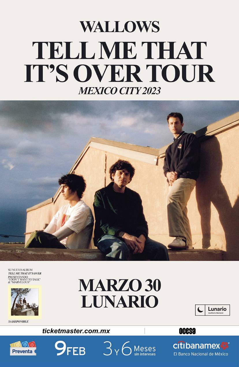 Wallows complacen a sus fans mexicanos con su primer concierto en solitario en el país