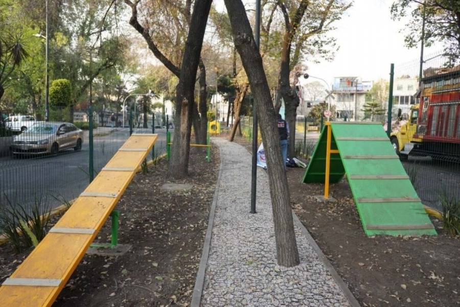 Alcaldía Miguel Hidalgo transforma camellón en parque 