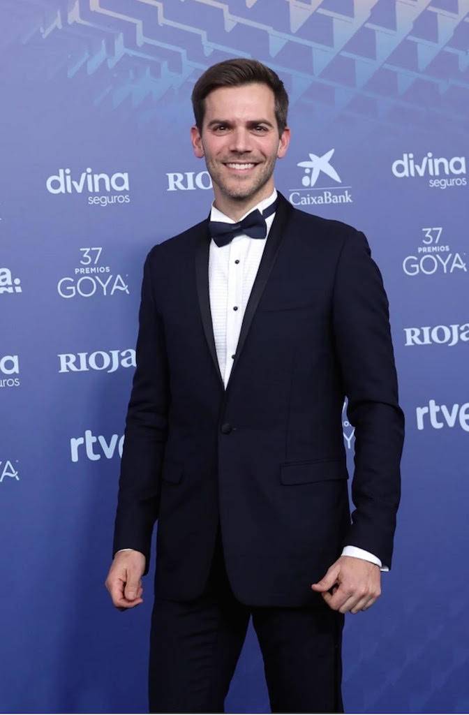 Marc Clotet entre los mejor vestidos en los Premios Goya 2023