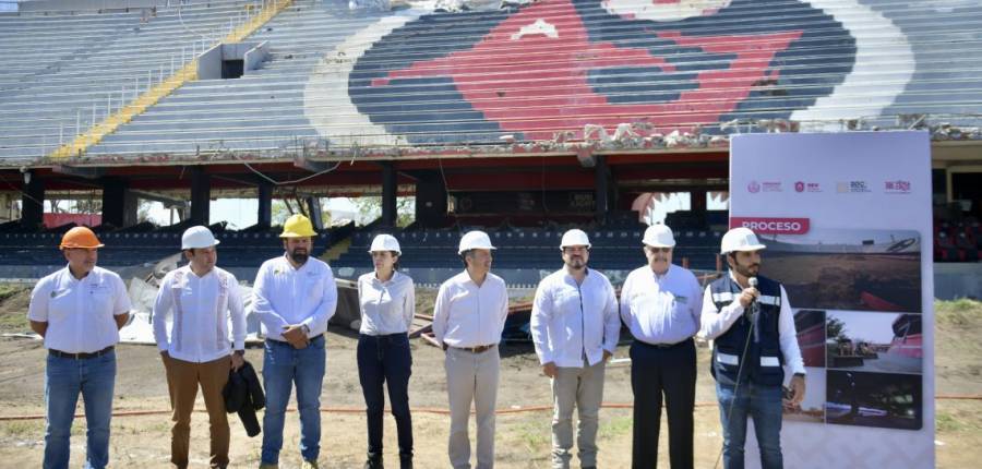 Gobierno de Veracruz invierte 400 mdp en el Estadio Luis “Pirata” Fuente