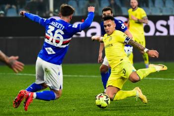 Serie A: Inter se estrella contra la Sampdoria y hace m&aacute;s l&iacute;der al N&aacute;poles