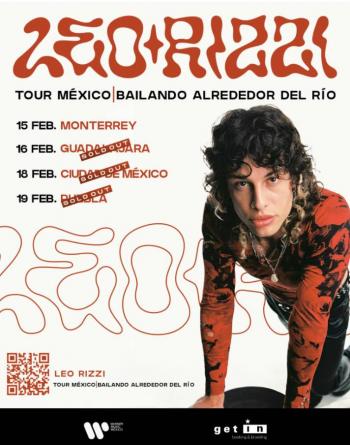 LEO RIZZI LLEGA POR PRIMERA VEZ DE TOUR A M&Eacute;XICO CON TODAS LAS ENTRADAS AGOTADAS