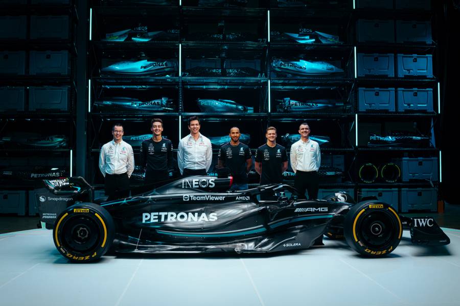 Mercedes presenta su monoplaza para 2023 con el que espera volver a la cima