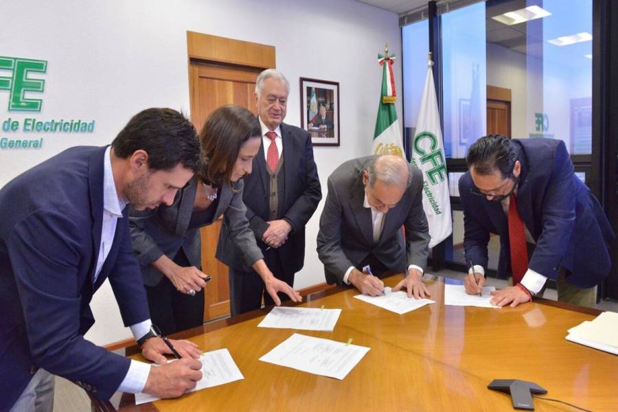 CFE, Carso y Sempra firman alianza para fortalecer seguridad energética en México