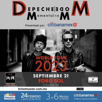 DEPECHE MODE VUELVE A M&Eacute;XICO