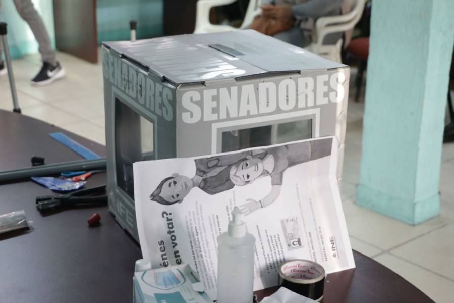 Se llevan a cabo elecciones para Senadores de la República por Tamaulipas