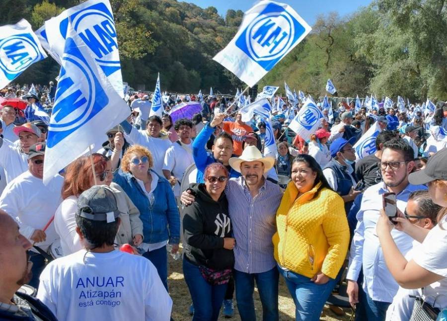 Morena denuncia evento donde Del Moral tomó protesta como candidata del PAN en Edomex