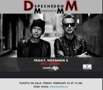 Depeche Mode anuncia 29 fechas adicionales en Am&eacute;rica del Norte en la gira mundial, se agregaron nuevos espect&aacute;culos de oto&ntilde;o en los EE. UU., Canad&aacute; y M&eacute;xico