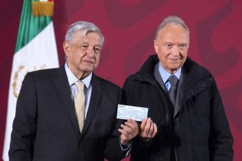 AMLO celebra reaparición del fiscal Alejandro Gertz Manero