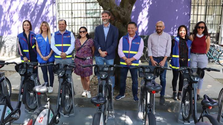 Inauguran nueva ruta del programa Ecobici en alcaldía Coyoacán