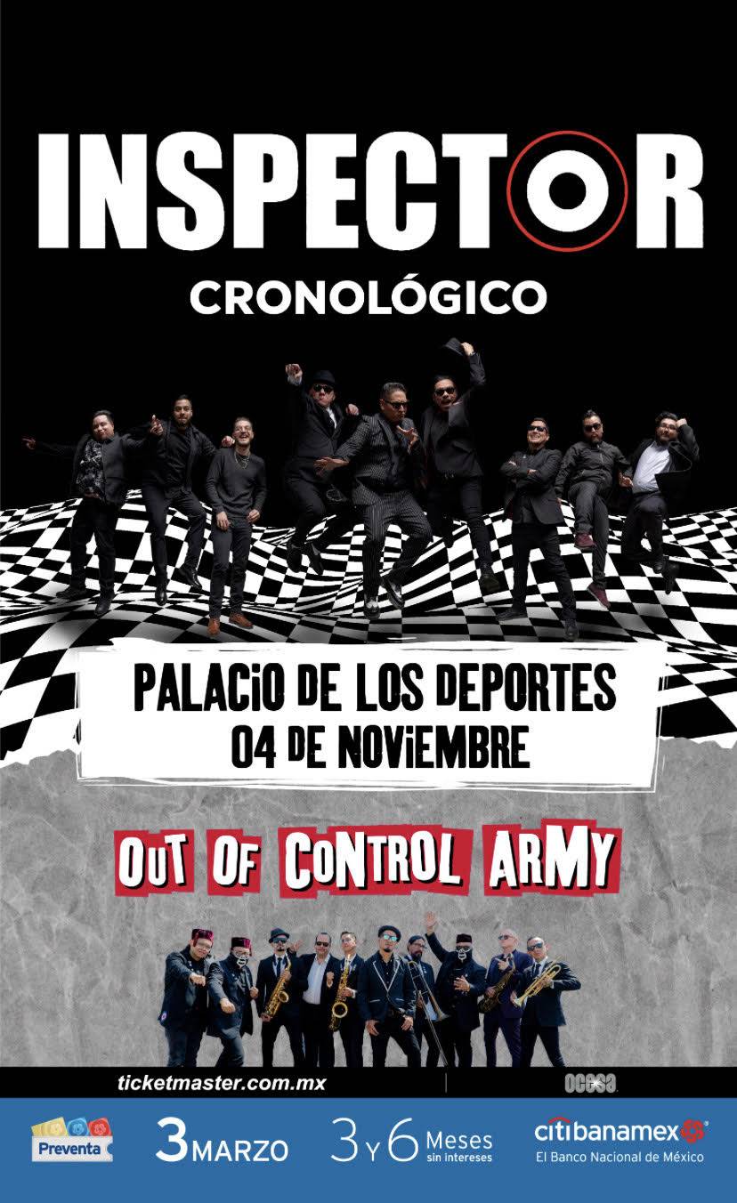 Inspector anuncia uno de los shows m&aacute;s importantes de su carrera