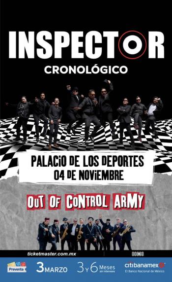 Inspector anuncia uno de los shows m&aacute;s importantes de su carrera