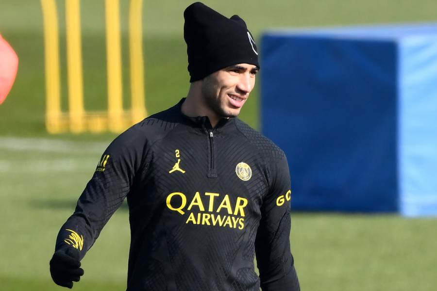 Achraf Hakimi, jugador del PSG, inculpado por violación